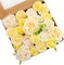 Artificial Flower Combo Flowers Exquisite Yellow Flower Box Set